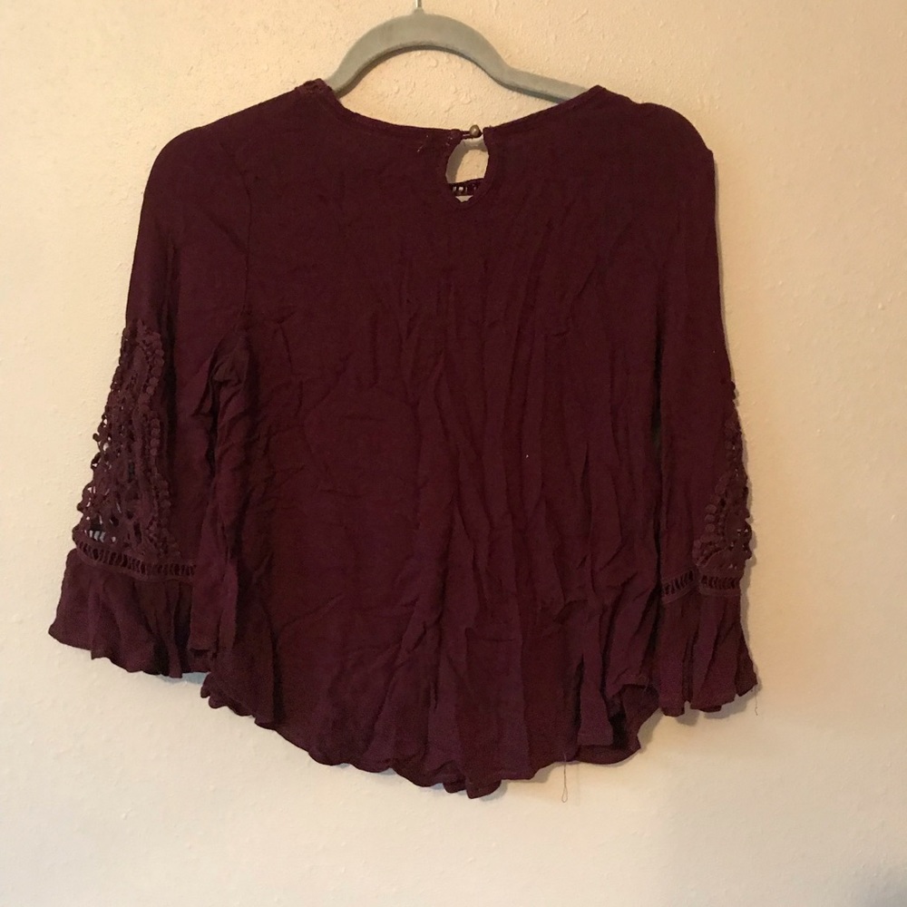Maroon blouse - Picture 2 of 2